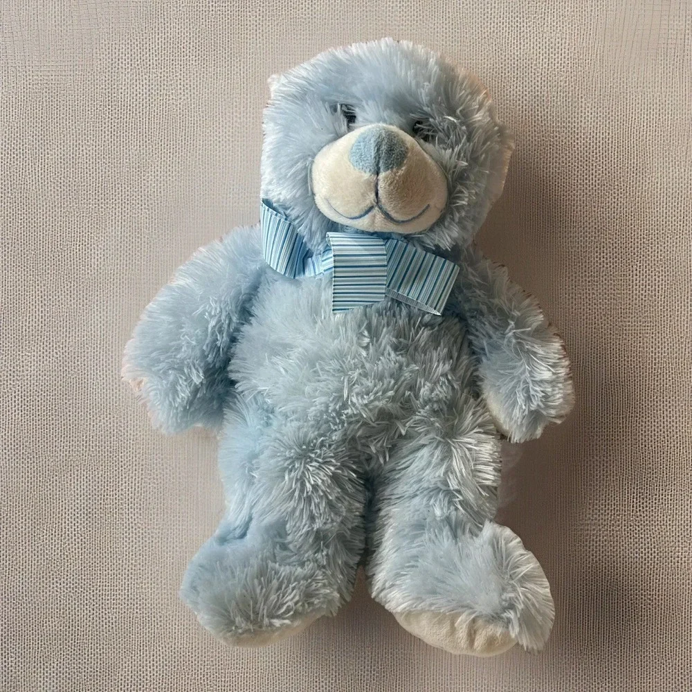 2015 Ty‎ Sweet Baby My First Teddy Plush Baby Blue Stuffed Animal Toy 12